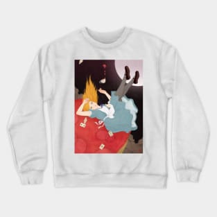 Falling Alice Crewneck Sweatshirt